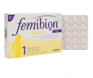 Femibion, vitamina para el embarazo